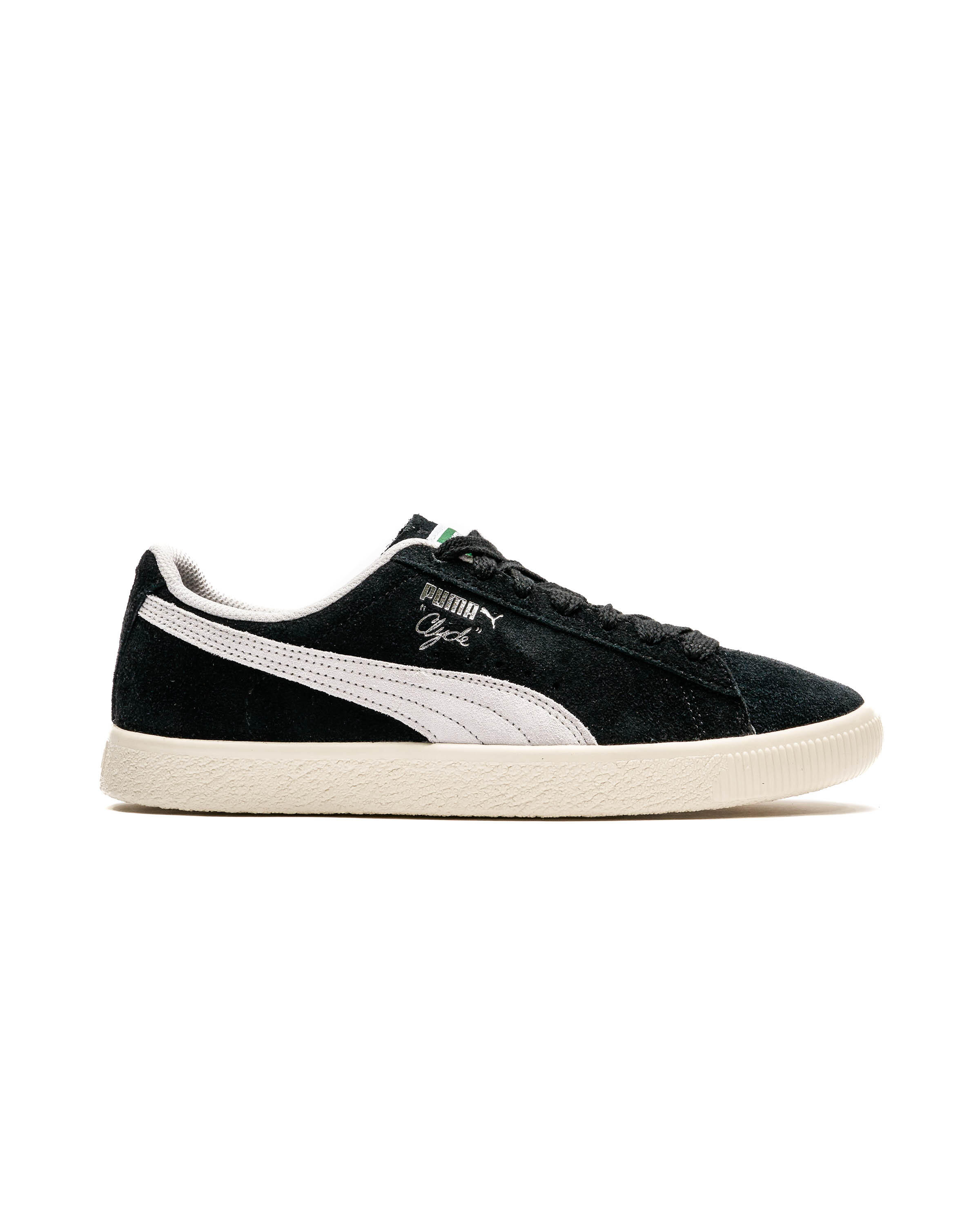 卒*隈様 bazo1199 forever 27club ブラック ホワイトグレ Puma Clyde Hairy Suede | 393115-02 | AFEW STORE